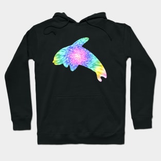 Orca Whale Tie Dye Hoodie